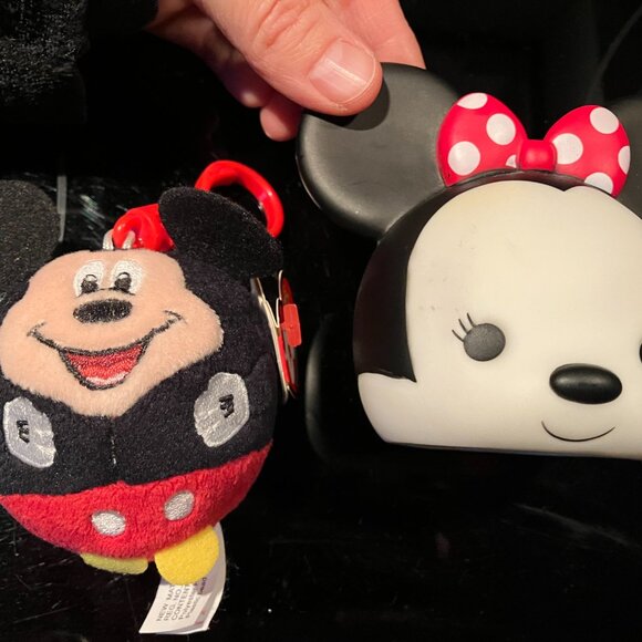 Mickey Mouse Plush Keychain + Minnie Mouse Night Light - Picture 3 of 3
